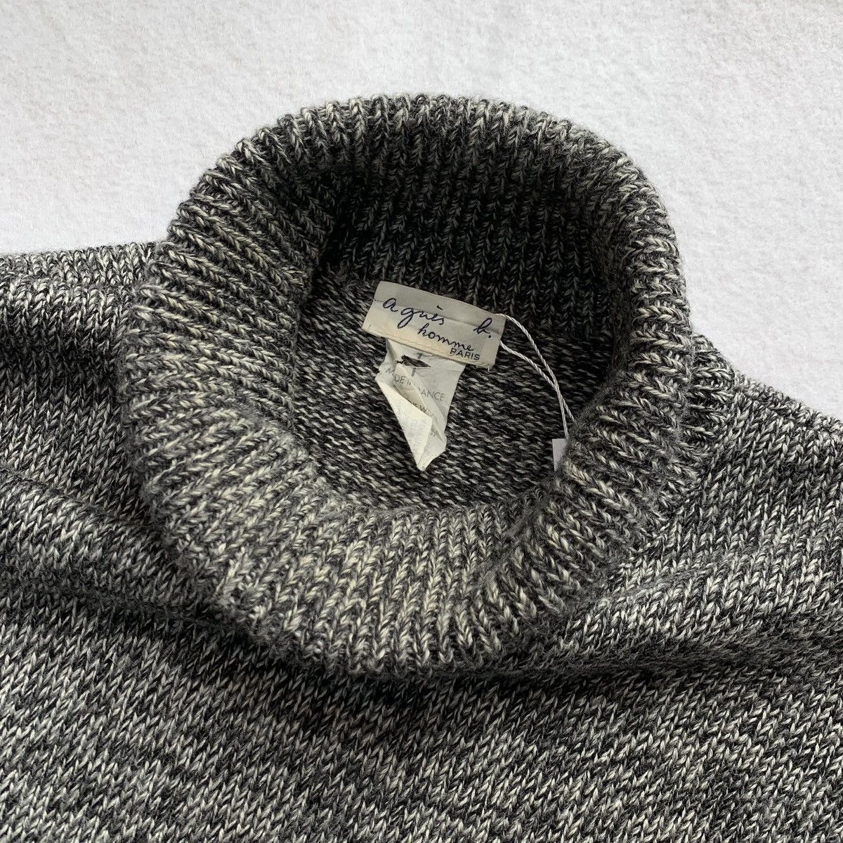 agnes b. Agnes B. Homme Heavyweight Turtleneck Knit Sweater Size US S / EU 44-46 / 1 - 2 Thumbnail