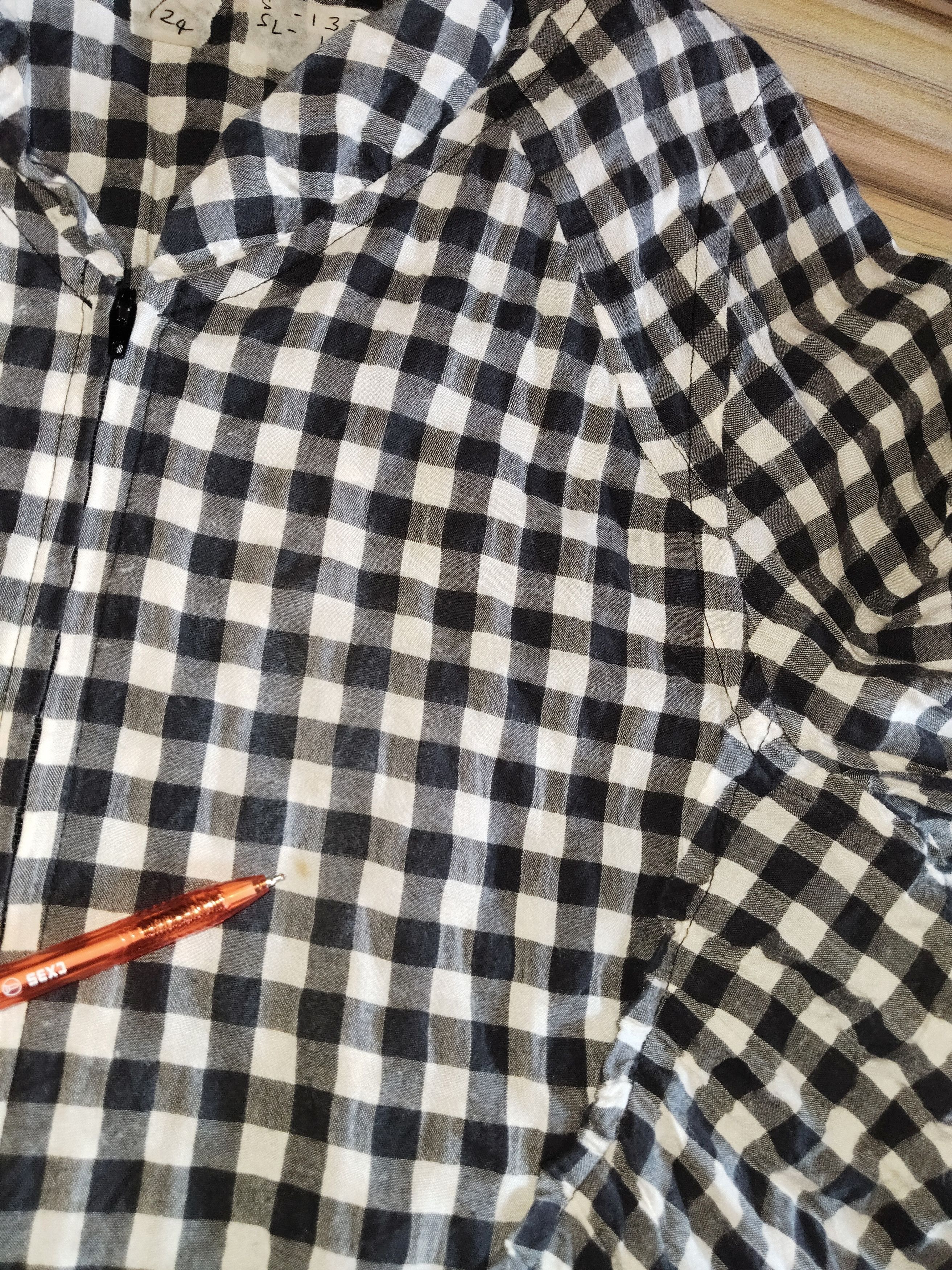 Y's Y's For Living Tartan Blouse (YOHJI YAMAMOTO ) Size S / US 4 / IT 40 - 11 Thumbnail