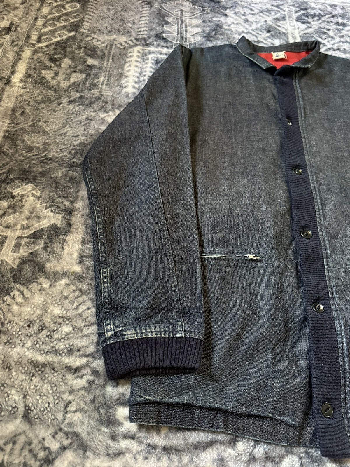 Eternal Vintage Eternal Natural Indigo Dyed Chore Jacket Size US M / EU 48-50 / 2 - 4 Thumbnail
