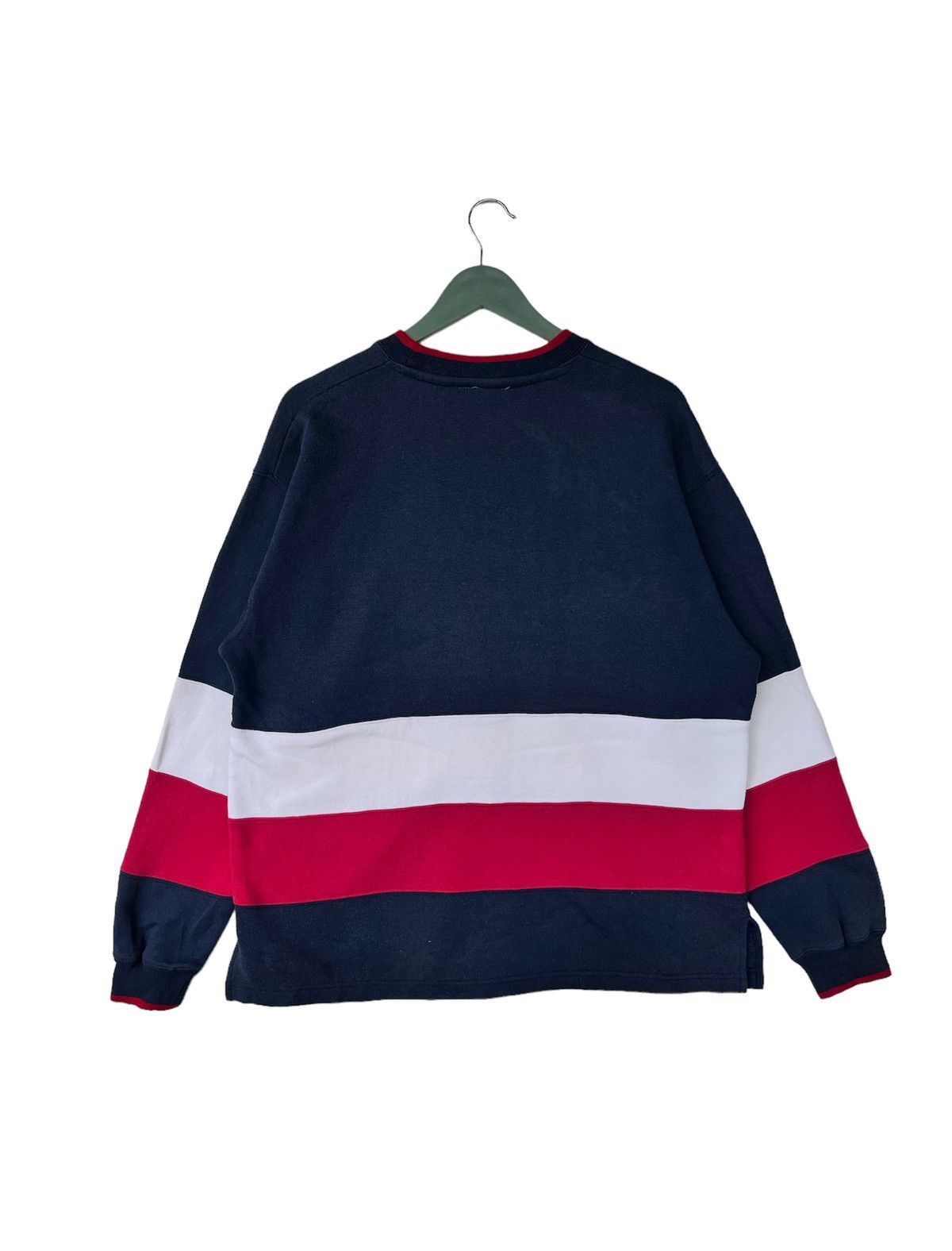 Fila Vintage Fila Three Tones Sweatshirt Size US L / EU 52-54 / 3 - 2 Thumbnail