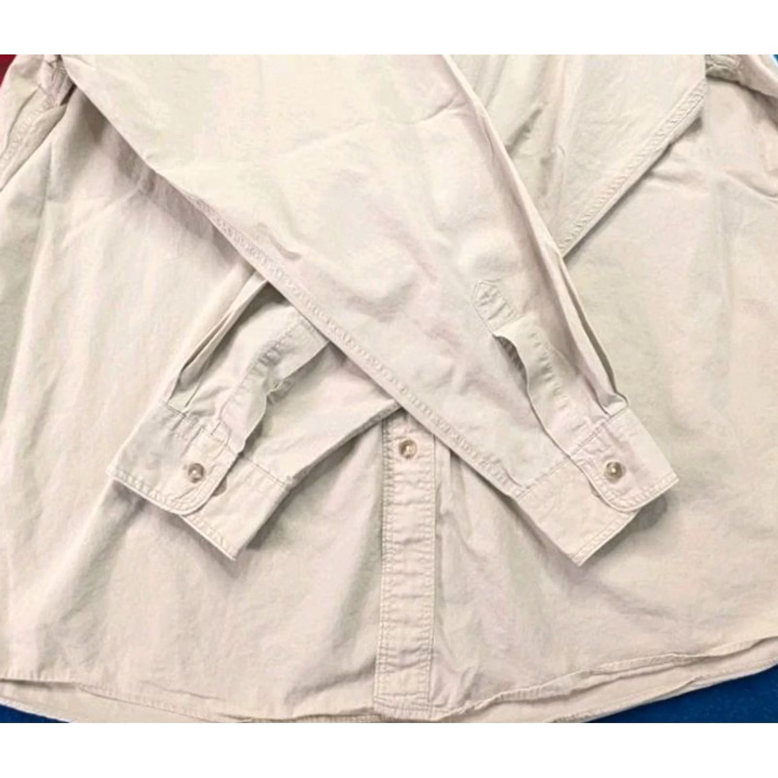 Filson VINTAGE Filson Shirt Long Sleeve Outdoor Safari Fishing Camp Shirt Button-Up Pockets USA 2XL Size US XXL / EU 58 / 5 - 2 Thumbnail
