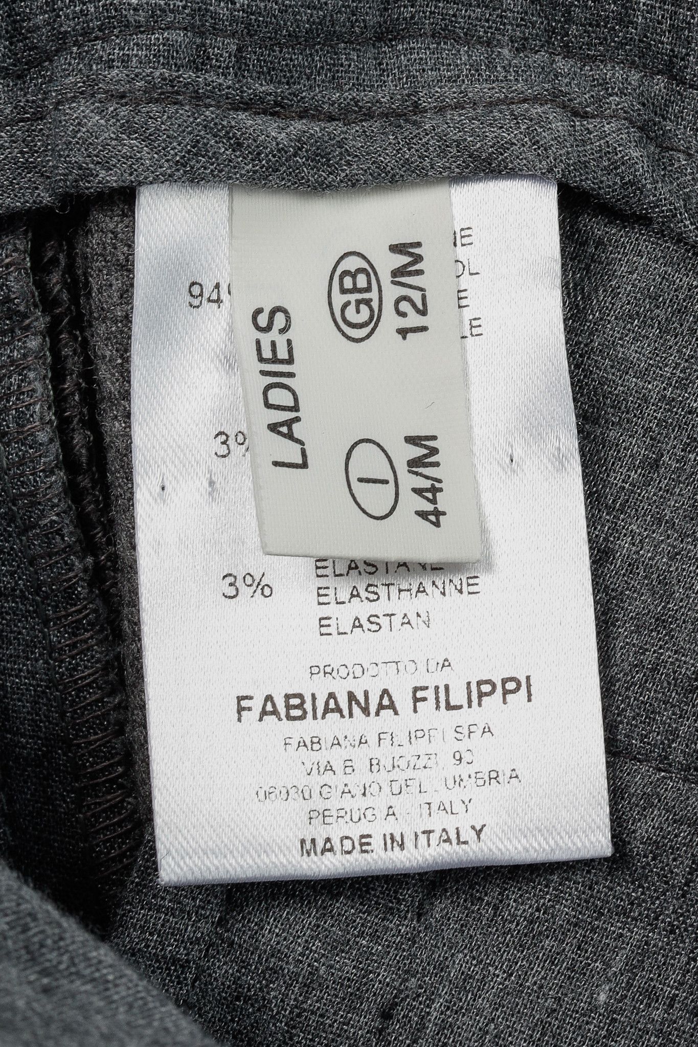 Fabiana Filippi Fabiana Filippi Grey Pin Striped Wool Pants Size 30" / US 8 / IT 44 - 12 Thumbnail