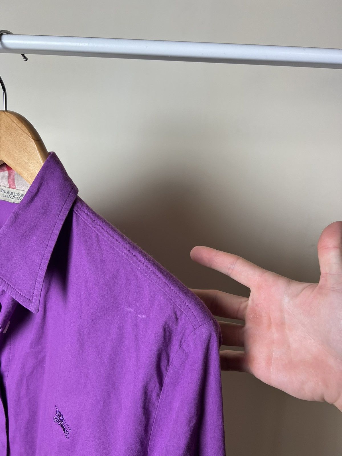 Burberry Burberry violet Shirt Women M Size Size M / US 6-8 / IT 42-44 - 4 Thumbnail