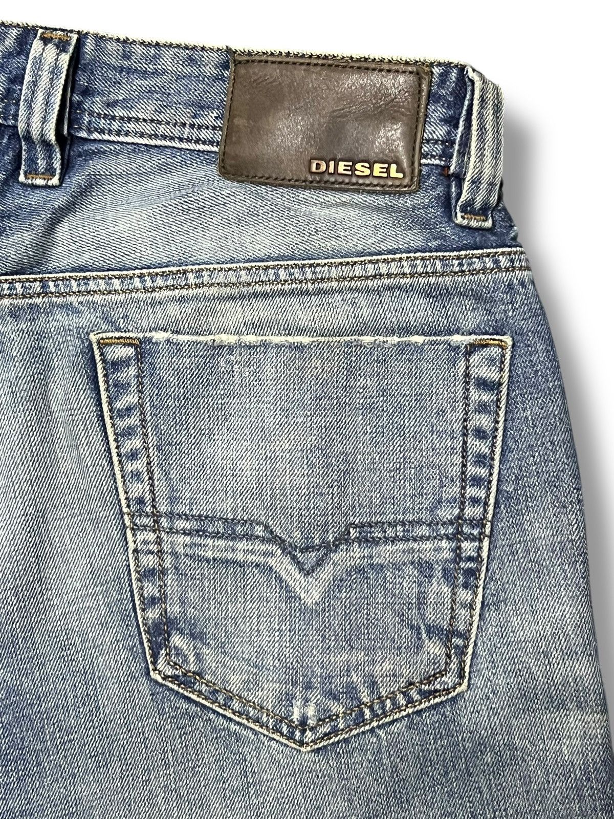Diesel Vintage Diesel Viker Italy - Faded Wash, Distressed Denim Size US 32 / EU 48 - 9 Thumbnail