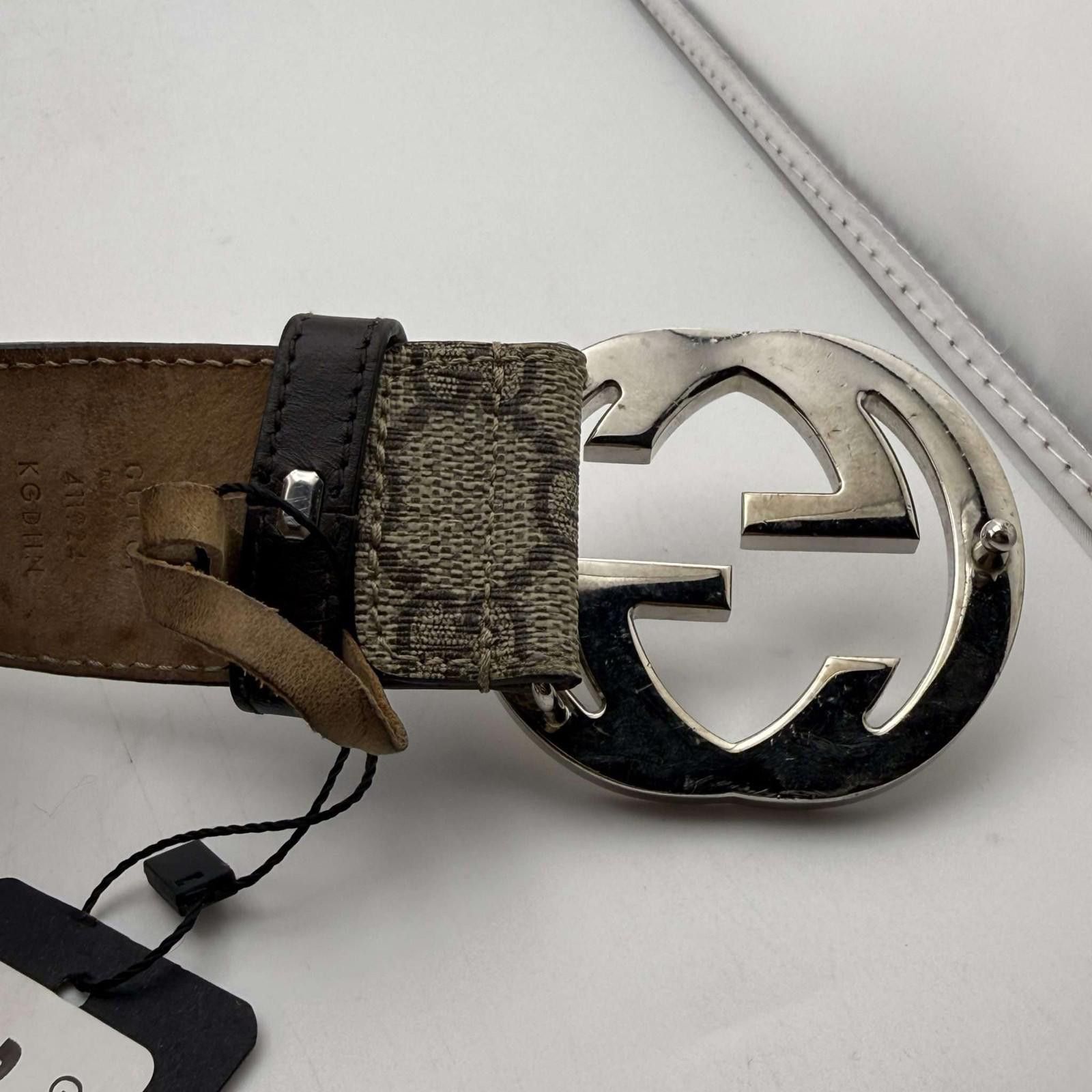 Gucci Gucci GG Belt 38 Used 411924 Size ONE SIZE - 11 Thumbnail