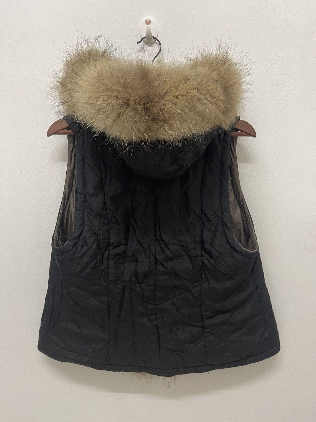 If Six Was Nine VINTAGE AVANT GARDE FUR HOODIES VEST LGB STYLE Size M / US 6-8 / IT 42-44 - 5 Thumbnail