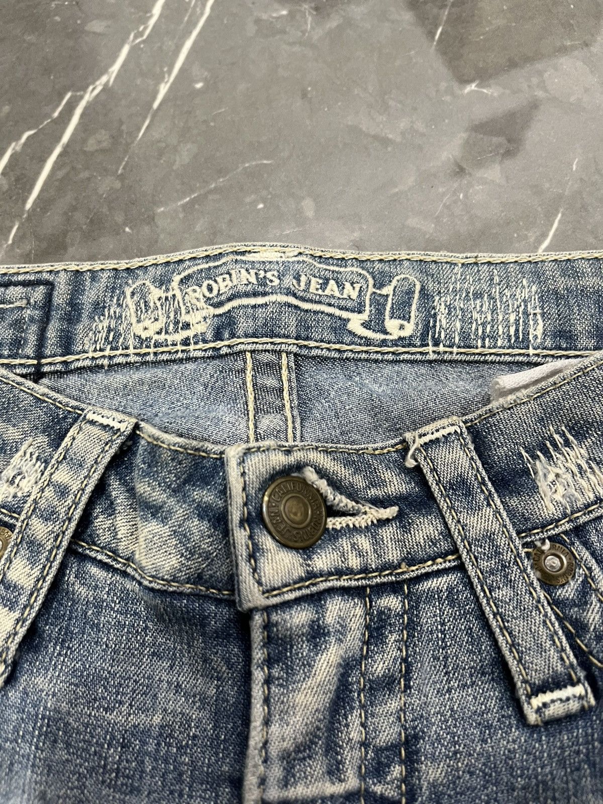 Robins Jeans Robins jeans wings Size 27" / US 4 / IT 40 - 3 Thumbnail