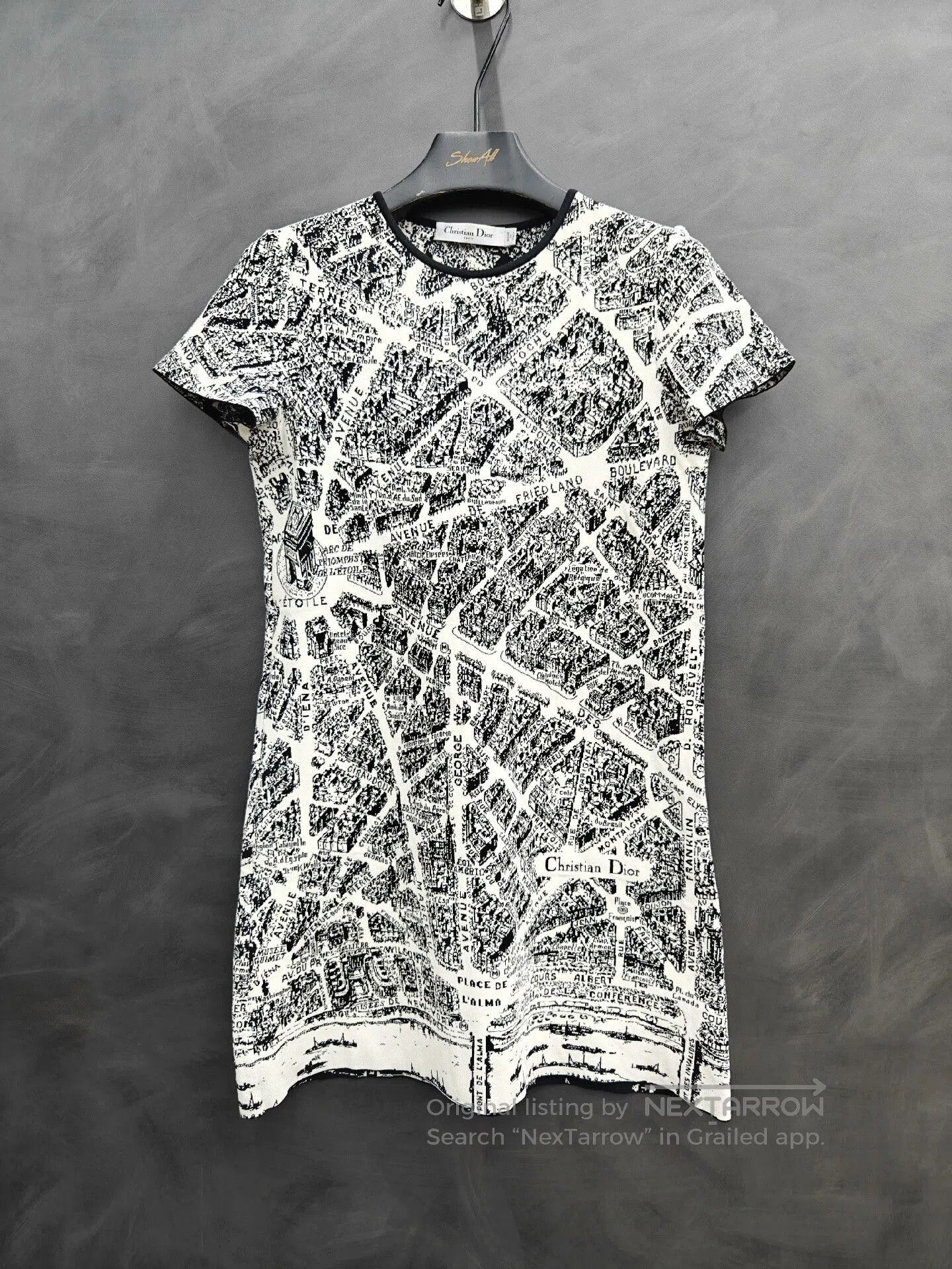 Dior Dior 24 Paris Map Short Dress. Size US XS / EU 42 / 0 - 1 Thumbnail