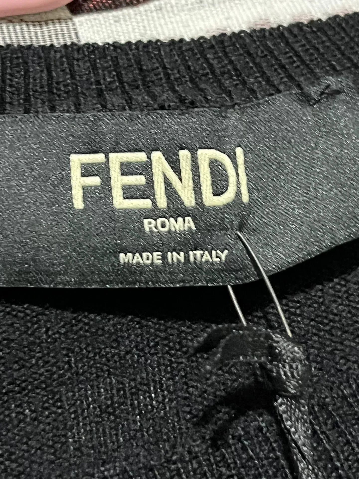 Fendi Fendi New Monster Black Wool Sweater. Size US S / EU 44-46 / 1 - 4 Thumbnail