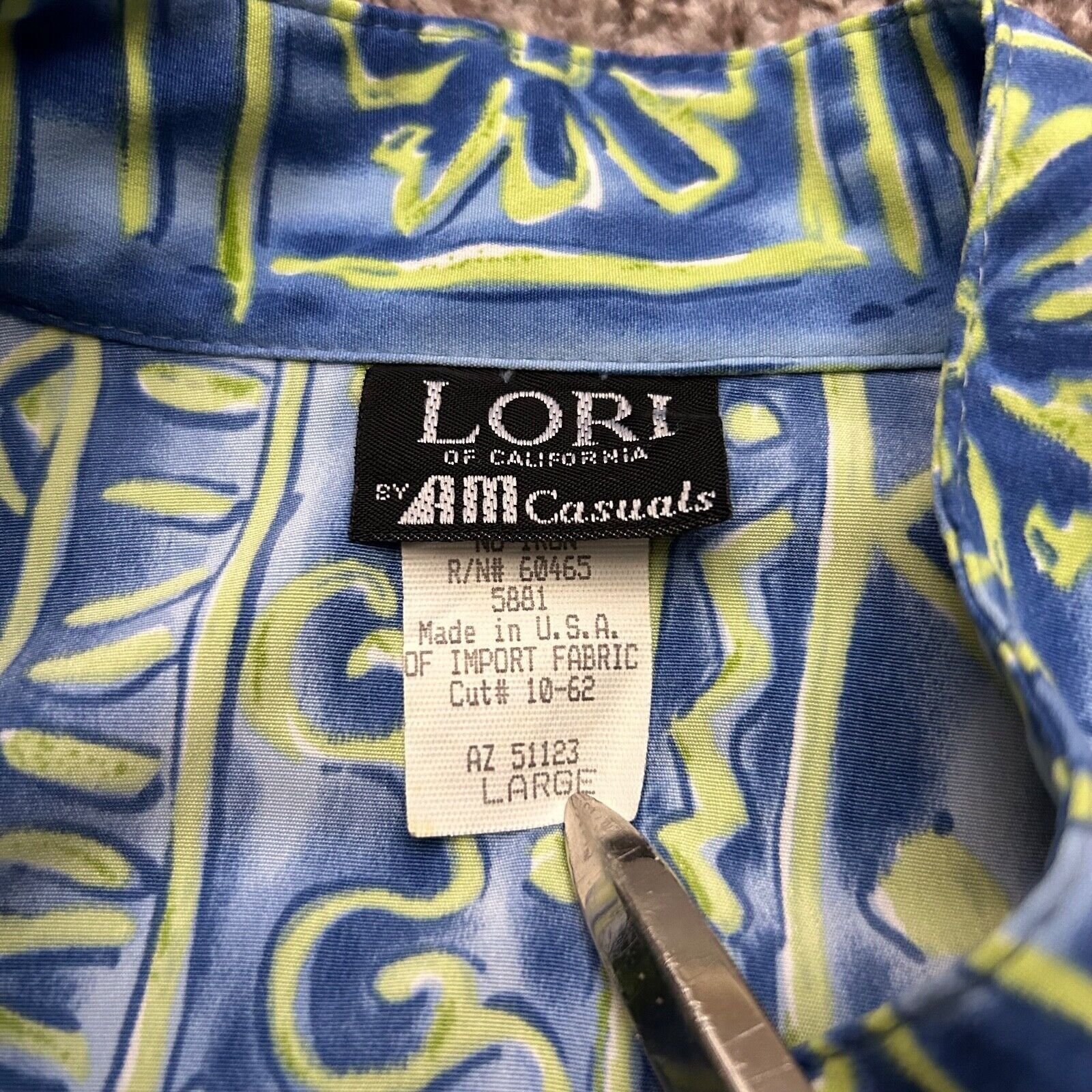 Vintage Vintage 80s Jacket Abstract Geometric Full Zip Womens Large Size L / US 10 / IT 46 - 2 Thumbnail