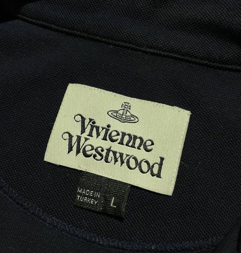 Vivienne Westwood Vivienne Westwood mens polo t-shirt navy size L Large Size US L / EU 52-54 / 3 - 6 Thumbnail