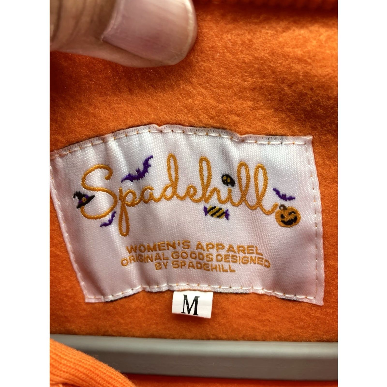 Vintage VINTAGE Spadehill Pumpkin Jack O Lantern Hoodie Sweatshirt Women Medium Halloween NWOT Size M / US 6-8 / IT 42-44 - 5 Thumbnail