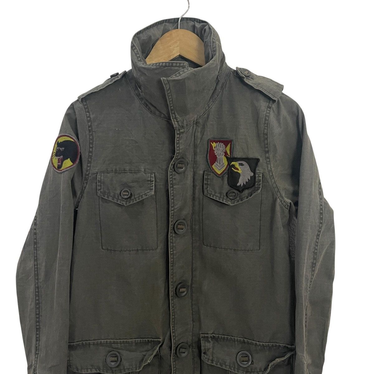 Levi's Vintage Levis Military Long Jacket Size L / US 10 / IT 46 - 2 Thumbnail