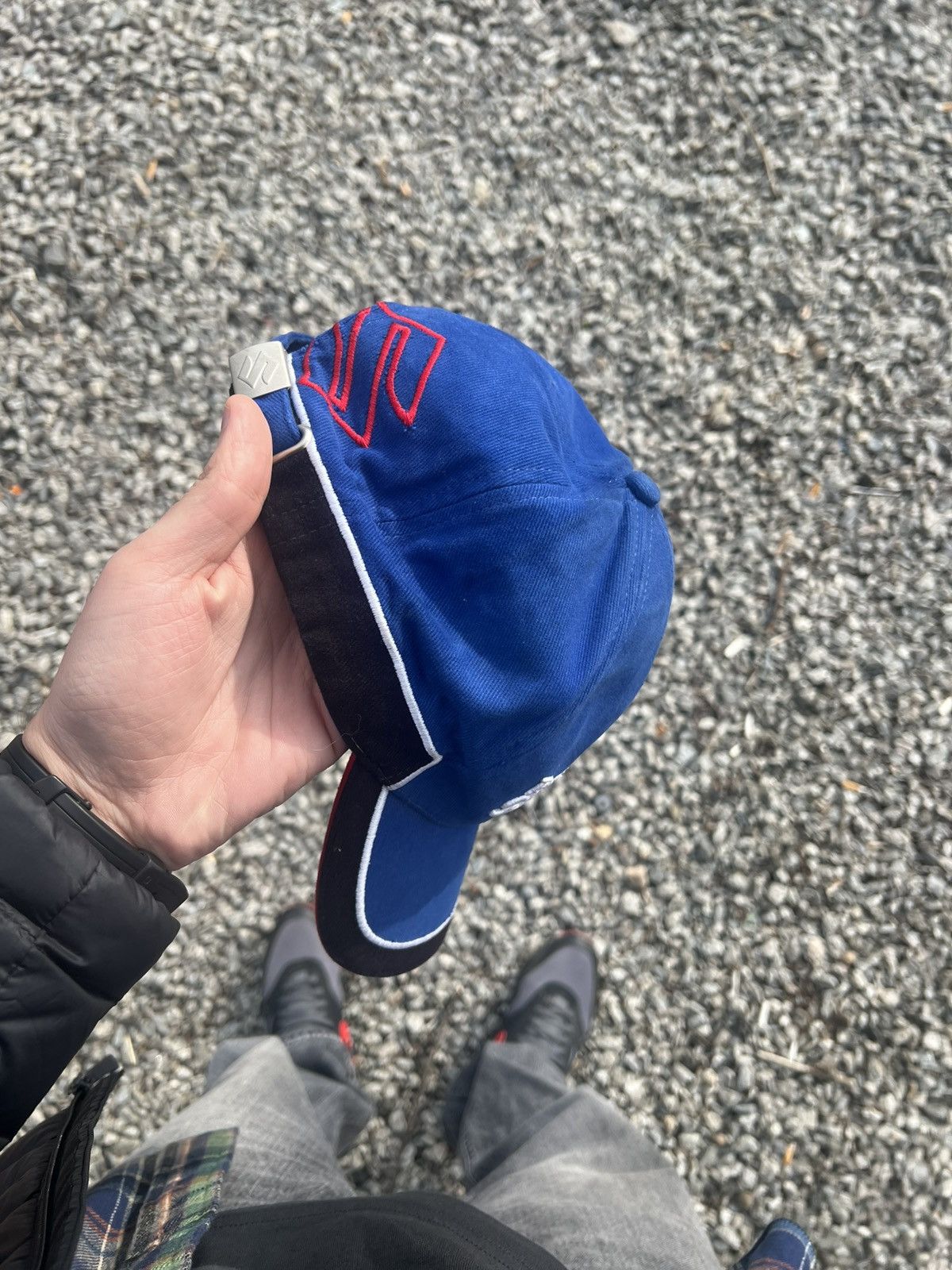 Vintage VERY RARE SUZUKI TEAM CAP MOTORCYCLE NASCAR RETRO Y2K 90s Size ONE SIZE - 4 Thumbnail