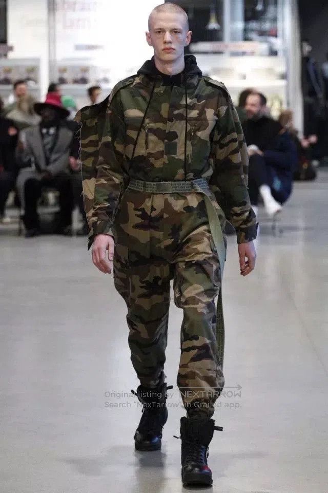 Vetements Vetements Camouflage Two Piece Hoodie Jacket Size US M / EU 48-50 / 2 - 9 Thumbnail
