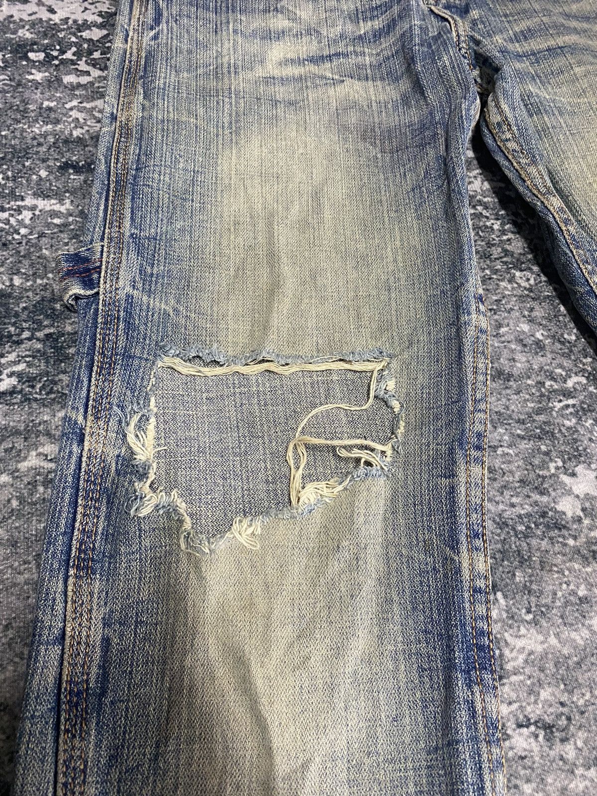 Japanese Brand Japanese Brand The M2368 Jeans Distressed Denim Pants Size US 30 / EU 46 - 7 Thumbnail