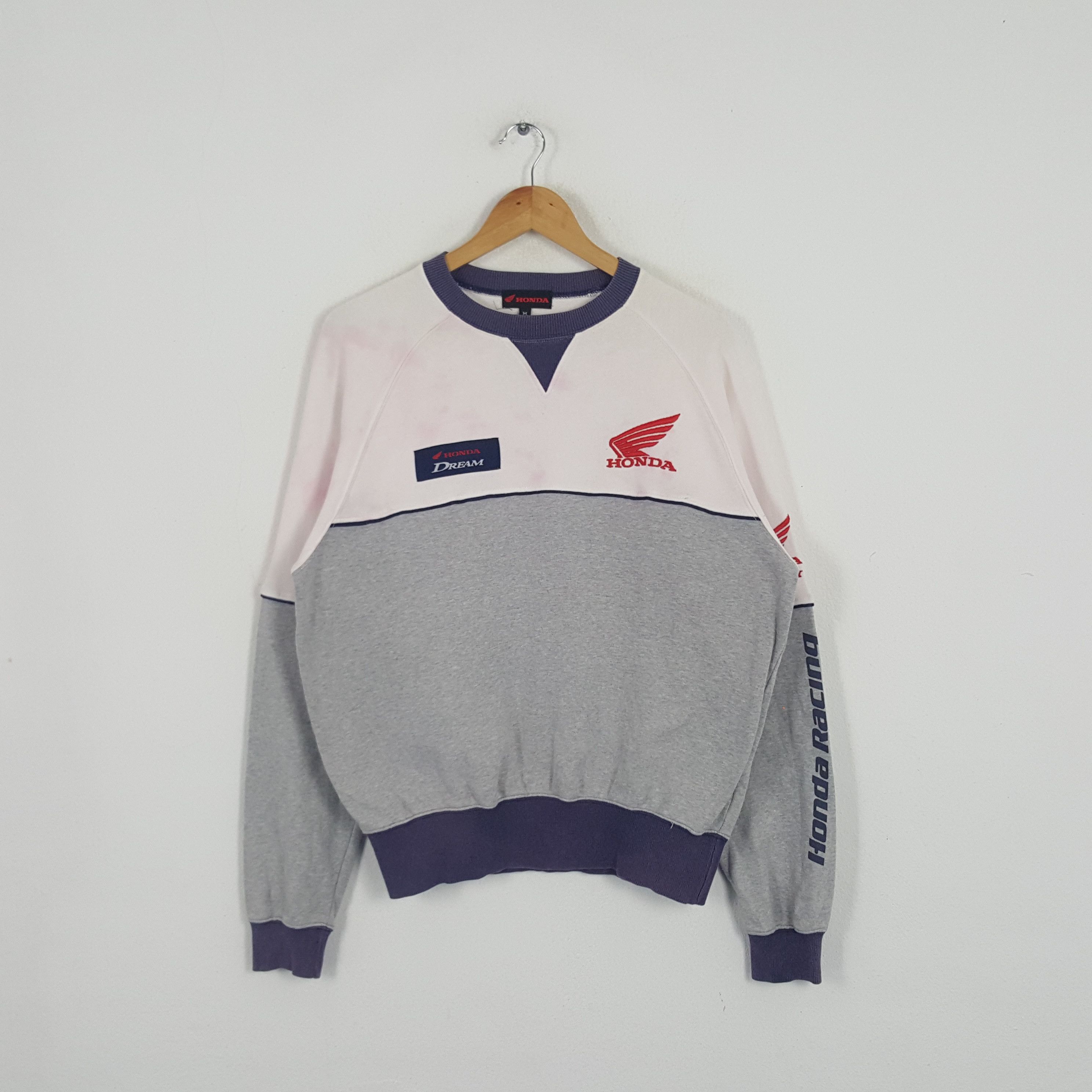 Honda × Vintage Vintage Honda Dream Japanese Motorsports Team Sweatshirt Size US M / EU 48-50 / 2 - 3 Thumbnail