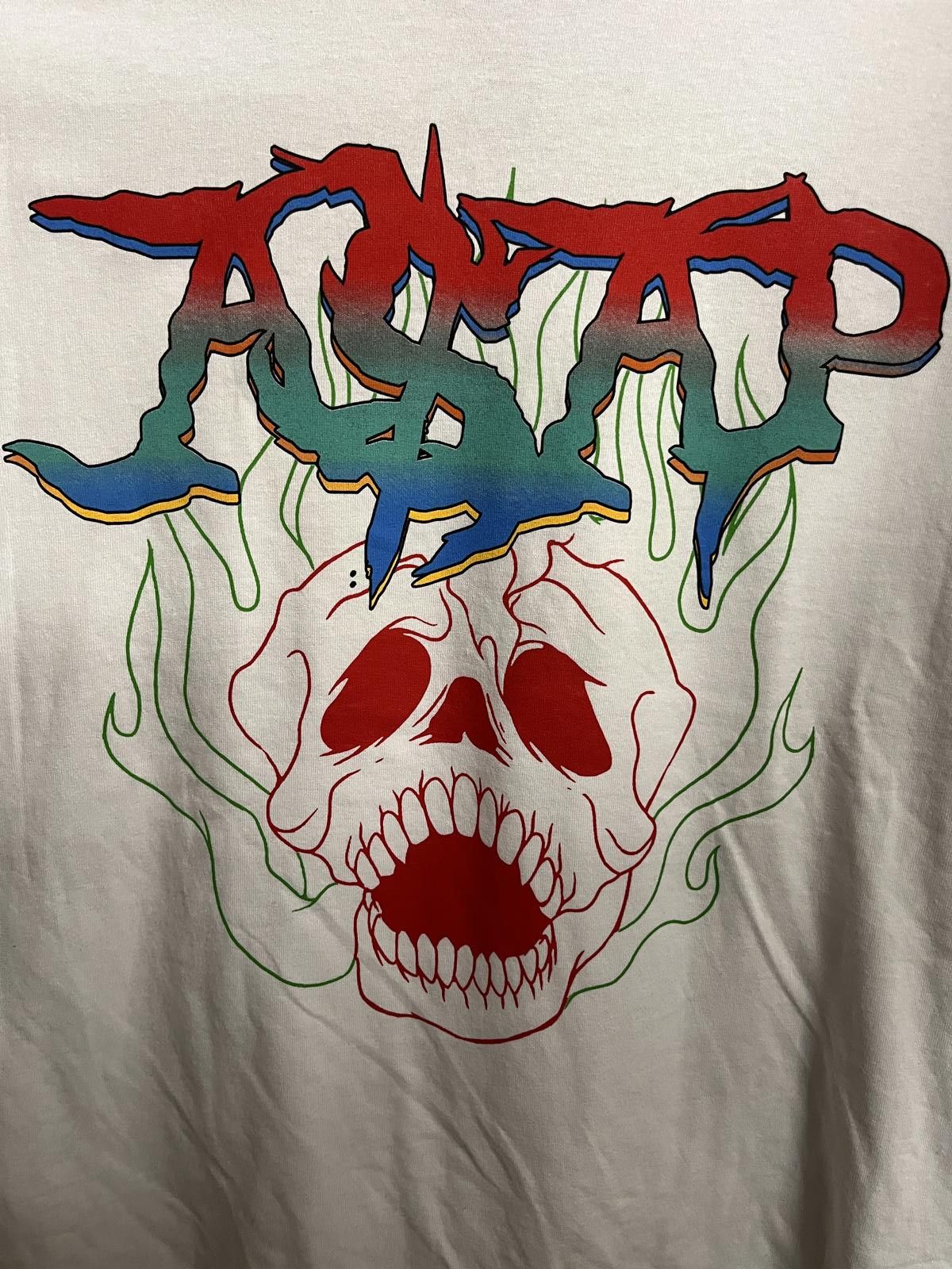 Designer ASAP Worldwide Skull T-shirt - Anarchy Slime XXL Size US XXL / EU 58 / 5 - 4 Thumbnail