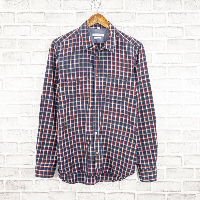 Levi's Levi's MADE & CRAFTED Button up Shirt Blue Made in ITALY Grailed