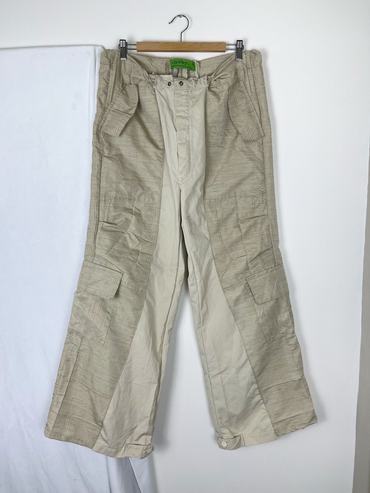 Chorley J shape UpCycled hybrid vintage military baggy cargos Size US 35 - 1 Thumbnail