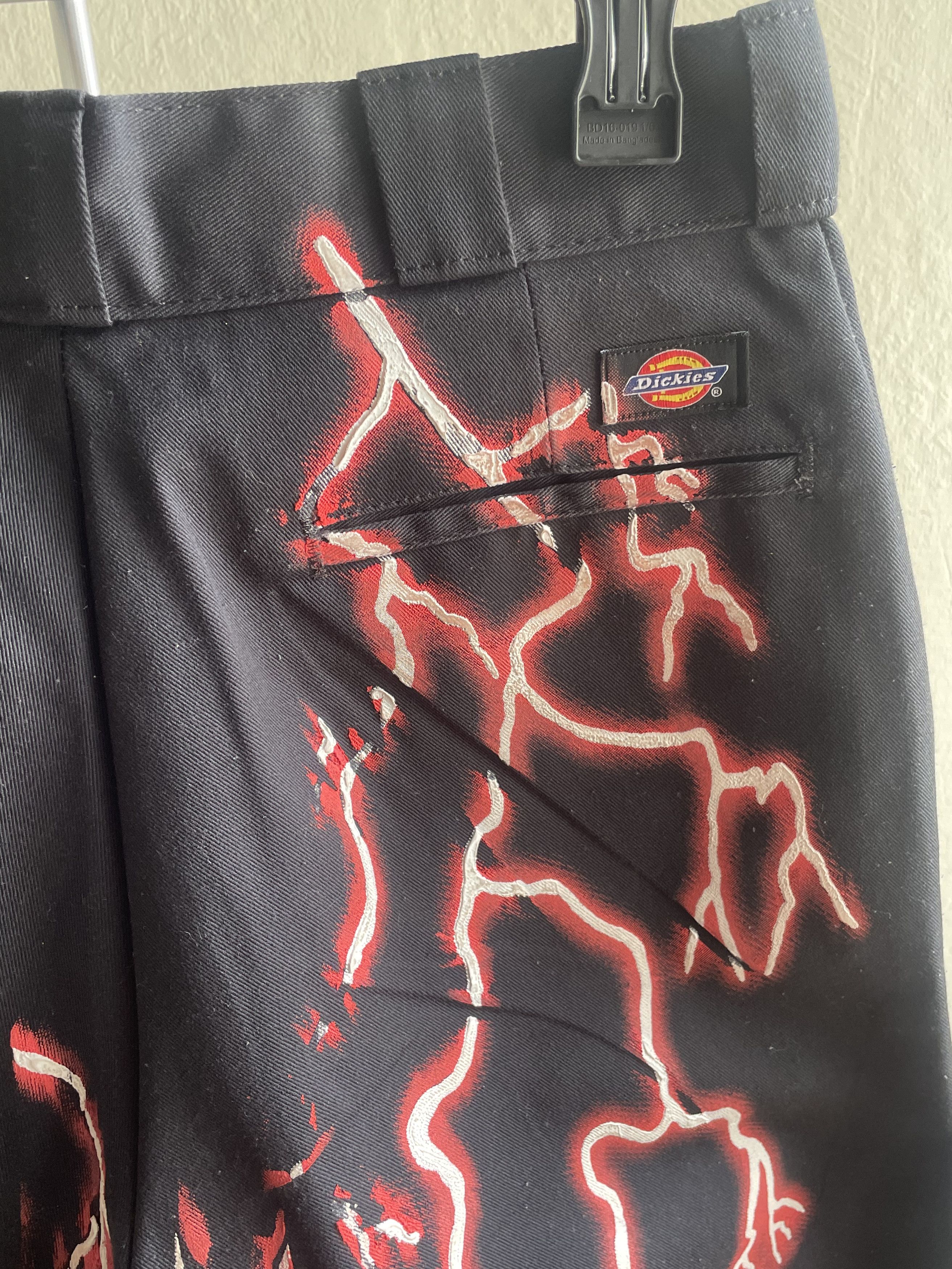 Dickies × Msftsrep MSFTSrep x Dickies Lightning Pants by Jaden Smith Size US 30 / EU 46 - 3 Thumbnail