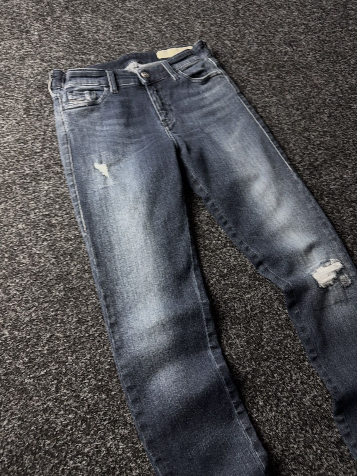 Diesel Luxury Skinny Diesel Slandy 00s Y2K Jeans Denim pants Size 28" / US 6 / IT 42 - 5 Thumbnail