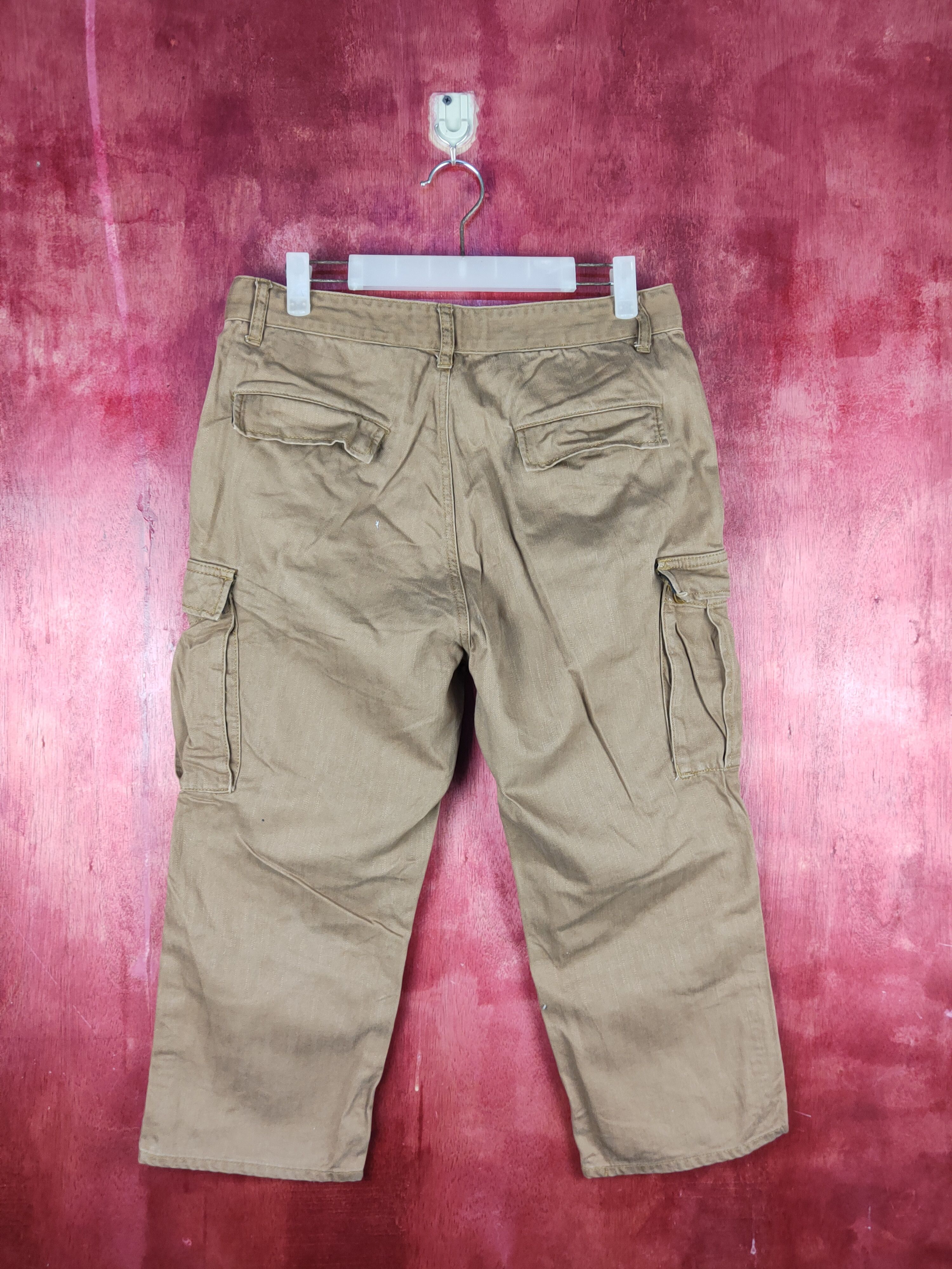 Japanese Brand Pincponc Brown Multipocket Tactical Half Pants #S1769 Size US 31 - 8 Thumbnail