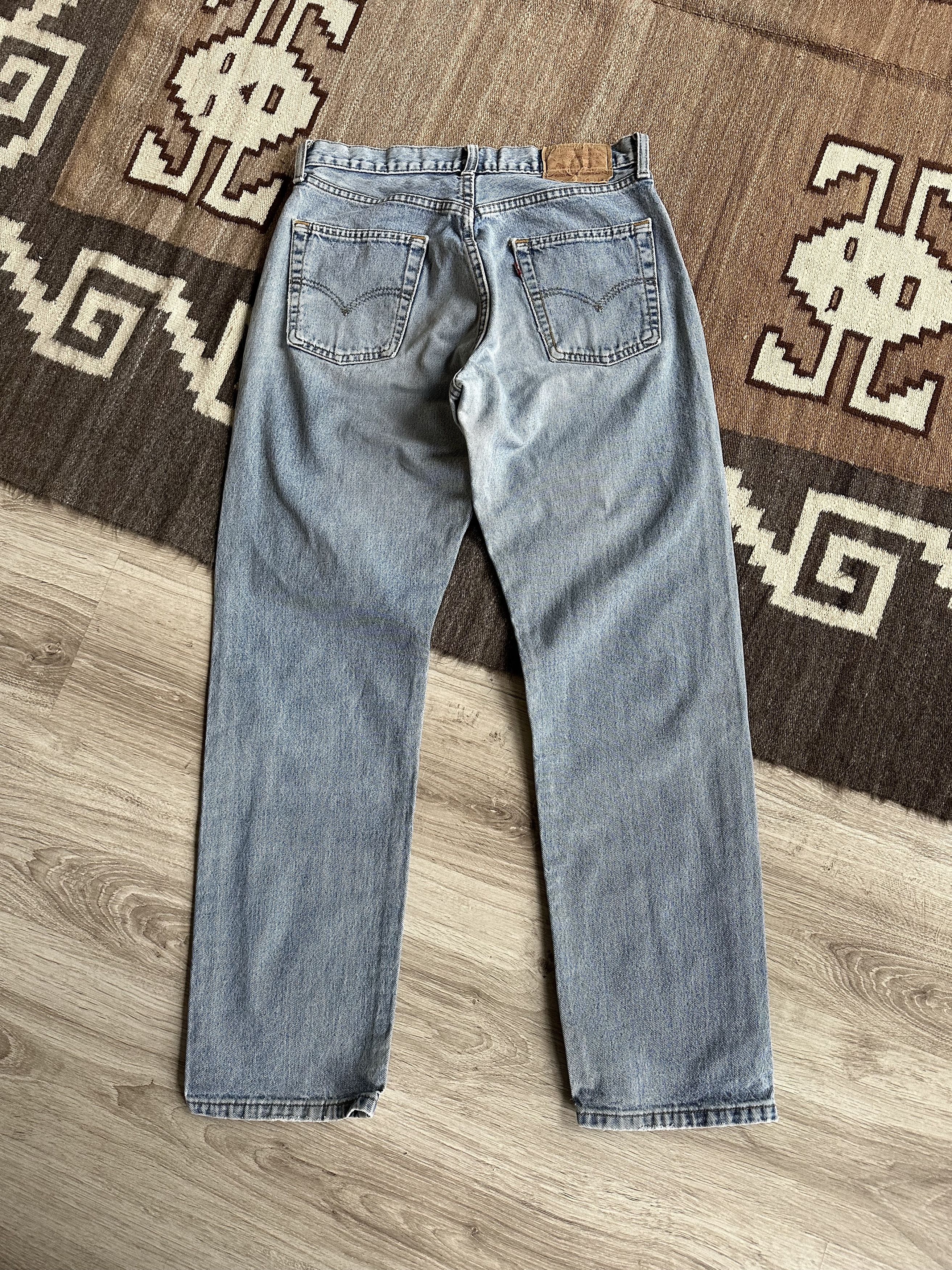 Jean Levis 517 Vintage Denim Jeans 6073AC Size US 33 - 2 Thumbnail