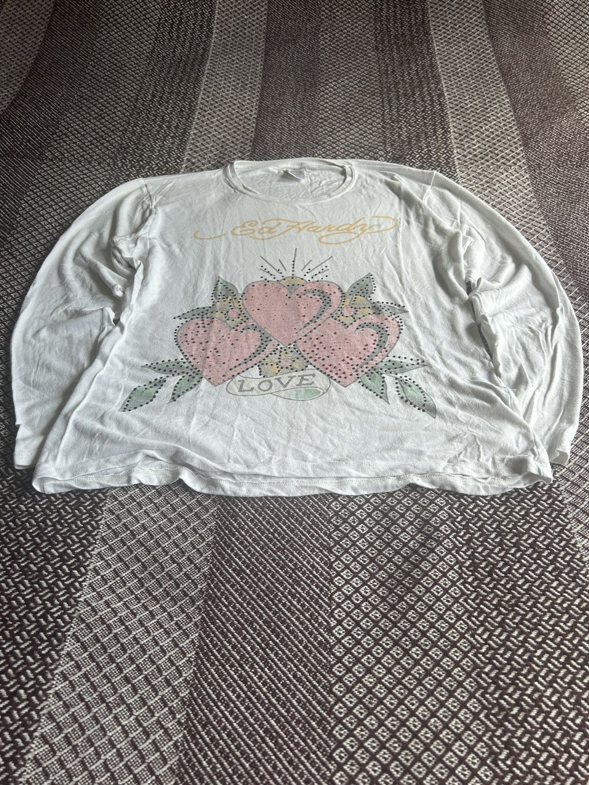 Other Ed Hardy Big Logo T-shirt Streetwear Y2K Style Size XXL USA Size XXL / US 16-18 / IT 52-54 - 3 Thumbnail
