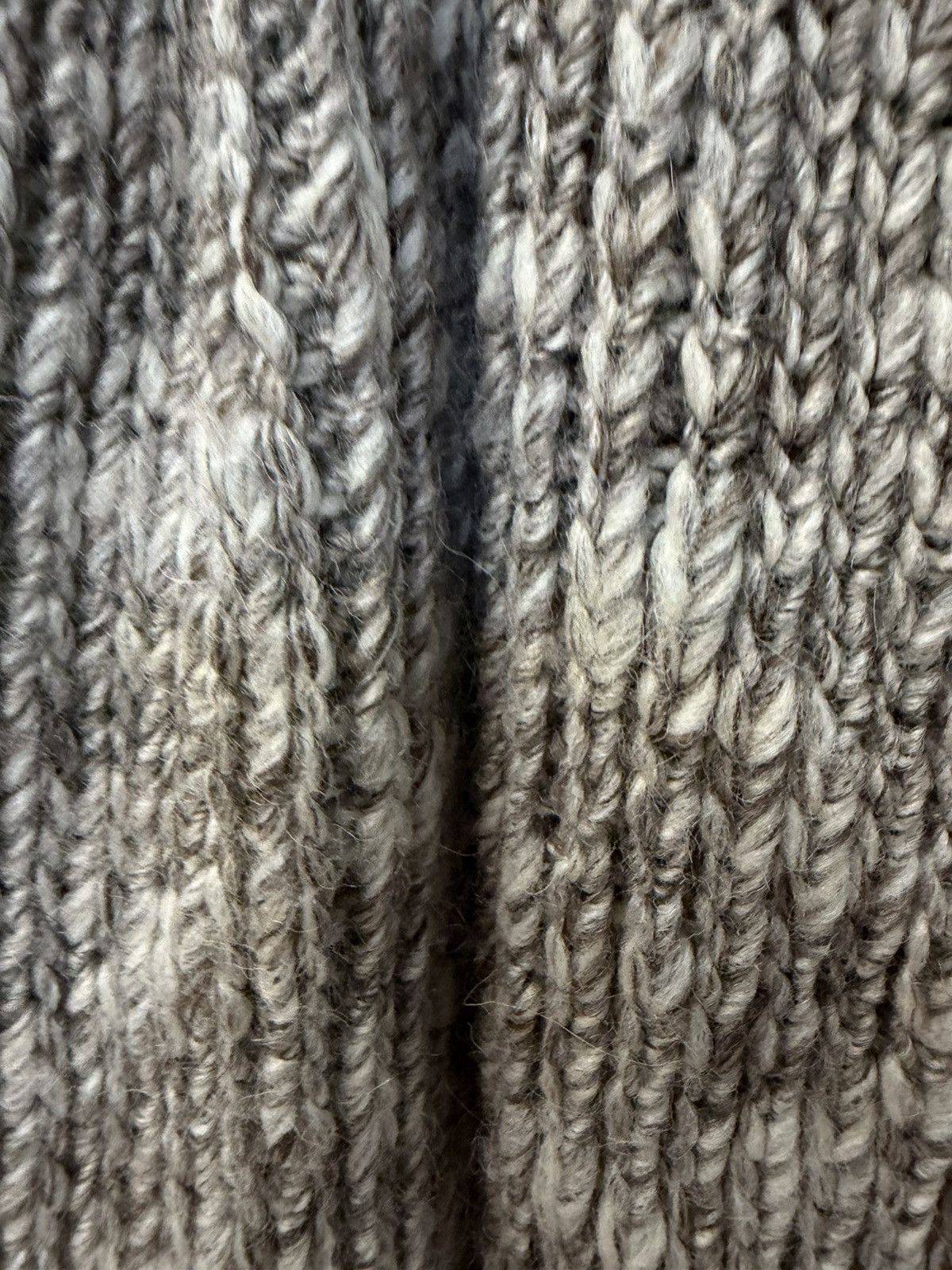 Dior AW07 Oversized Knit Scarf Size ONE SIZE - 5 Thumbnail
