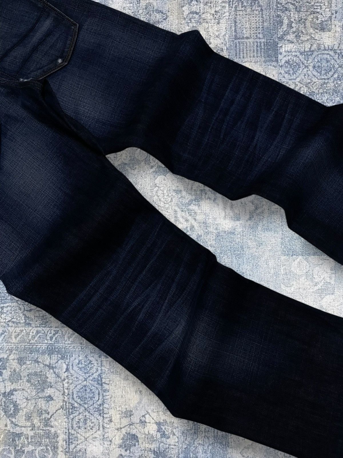 Japanese Brand Vintage Designer Og Blood & Glitter Distressed Clean Denim Size US 29 - 13 Thumbnail