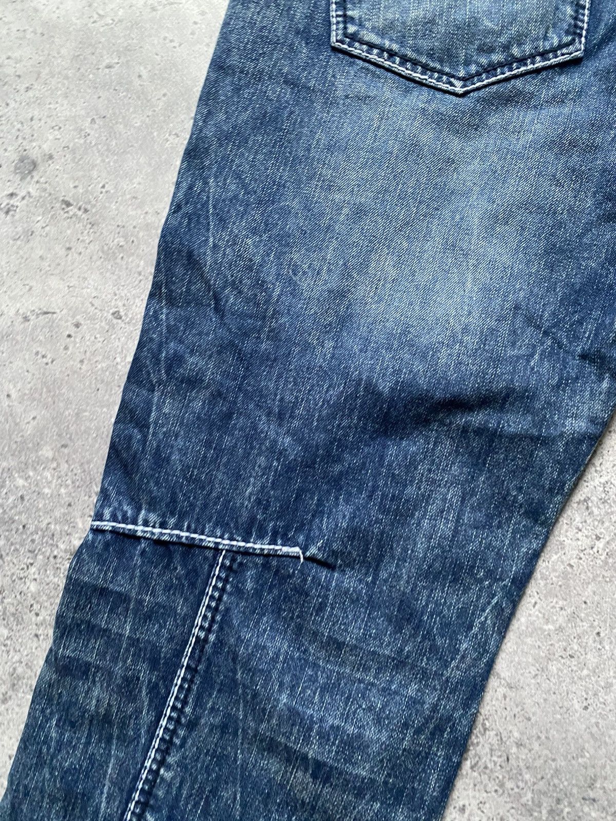 Japanese Brand Vintage Rainbow Denim Jeans Pants True Religion Style Y2K Size US 38 / EU 54 - 19 Thumbnail
