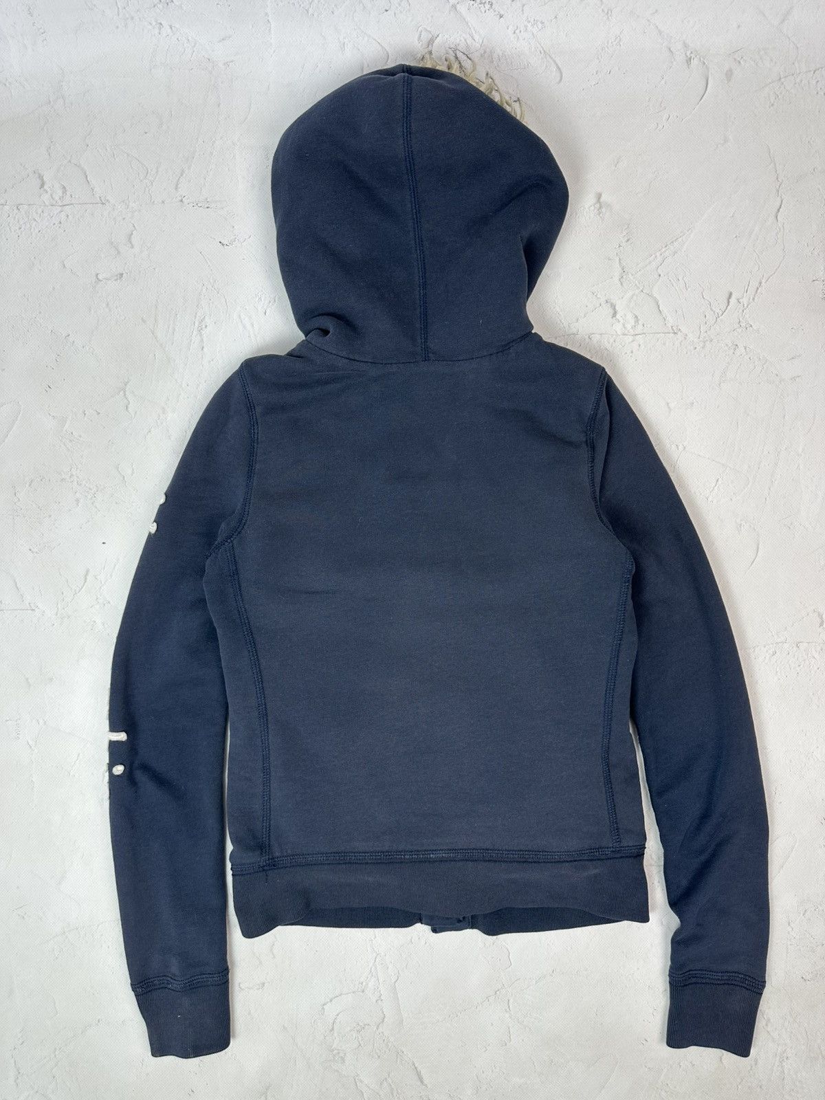 Abercrombie & Fitch Vintage Abercrombie & Fitch Fur Hoodie Size S / US 4 / IT 40 - 6 Thumbnail