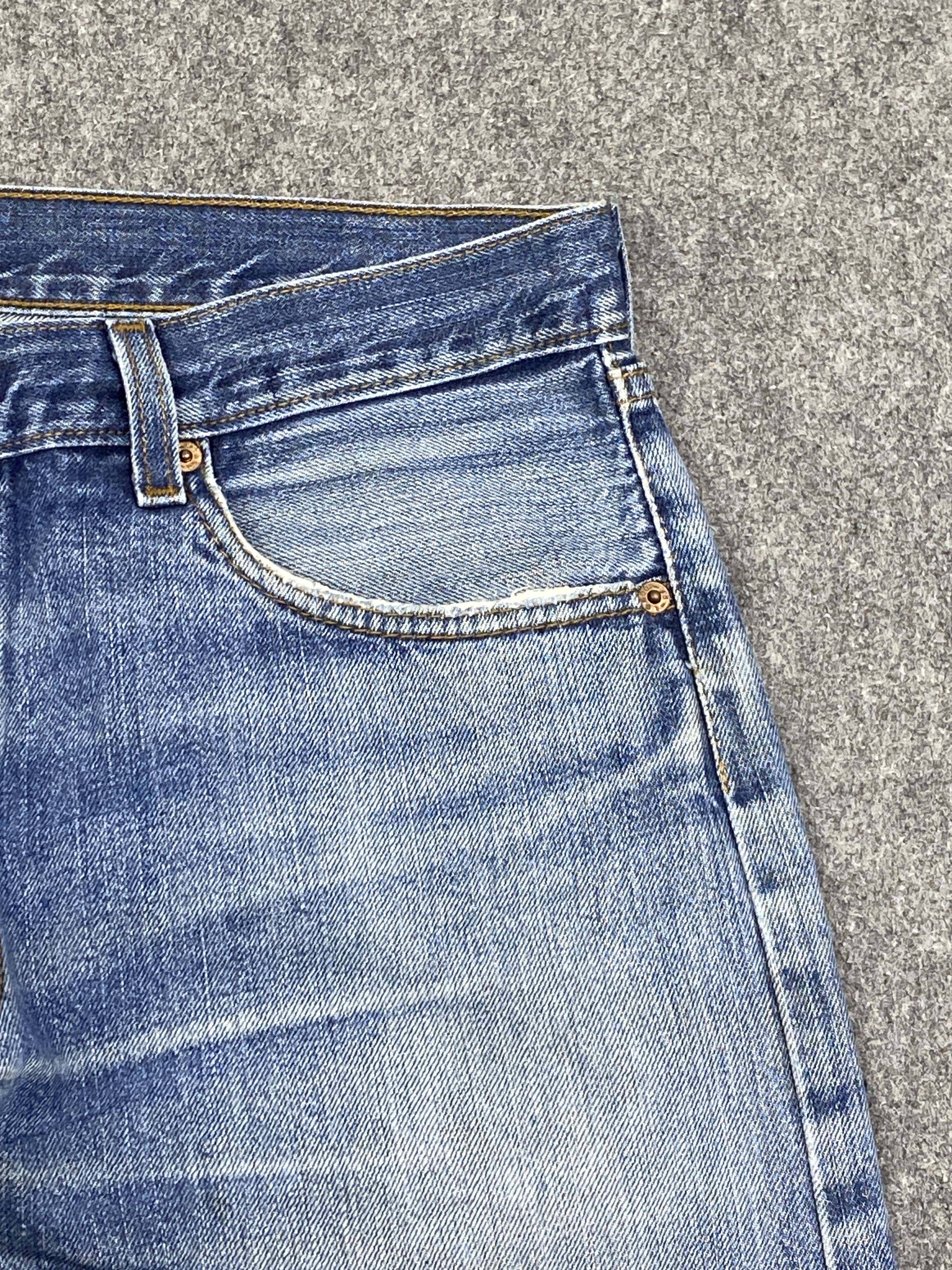 Levi's Vintage Dirty Distressed levis 501 Jeans DP2832 Size US 33 - 8 Thumbnail