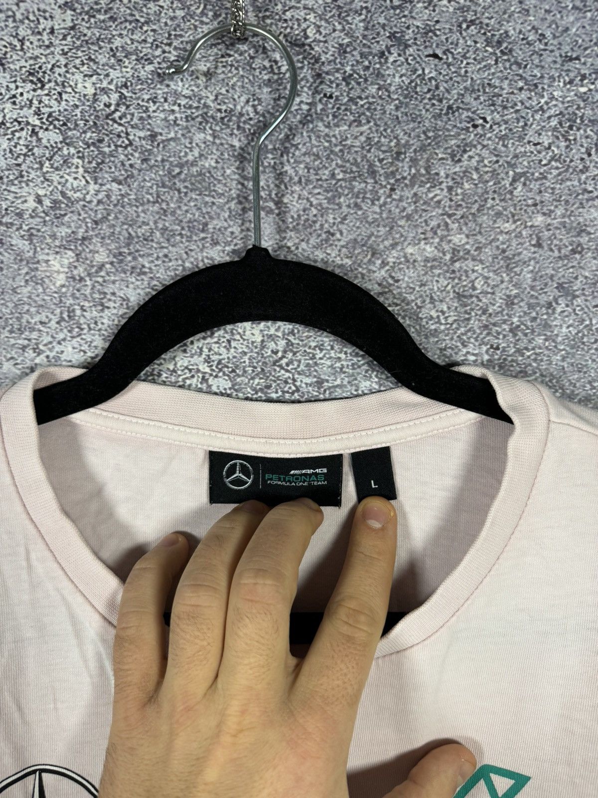 Formula 1 × Hugo Boss × Mercedes-Benz Petronas Mercedes-Benz Formula 1 Team Long Sleeve Large Size US L / EU 52-54 / 3 - 7 Thumbnail