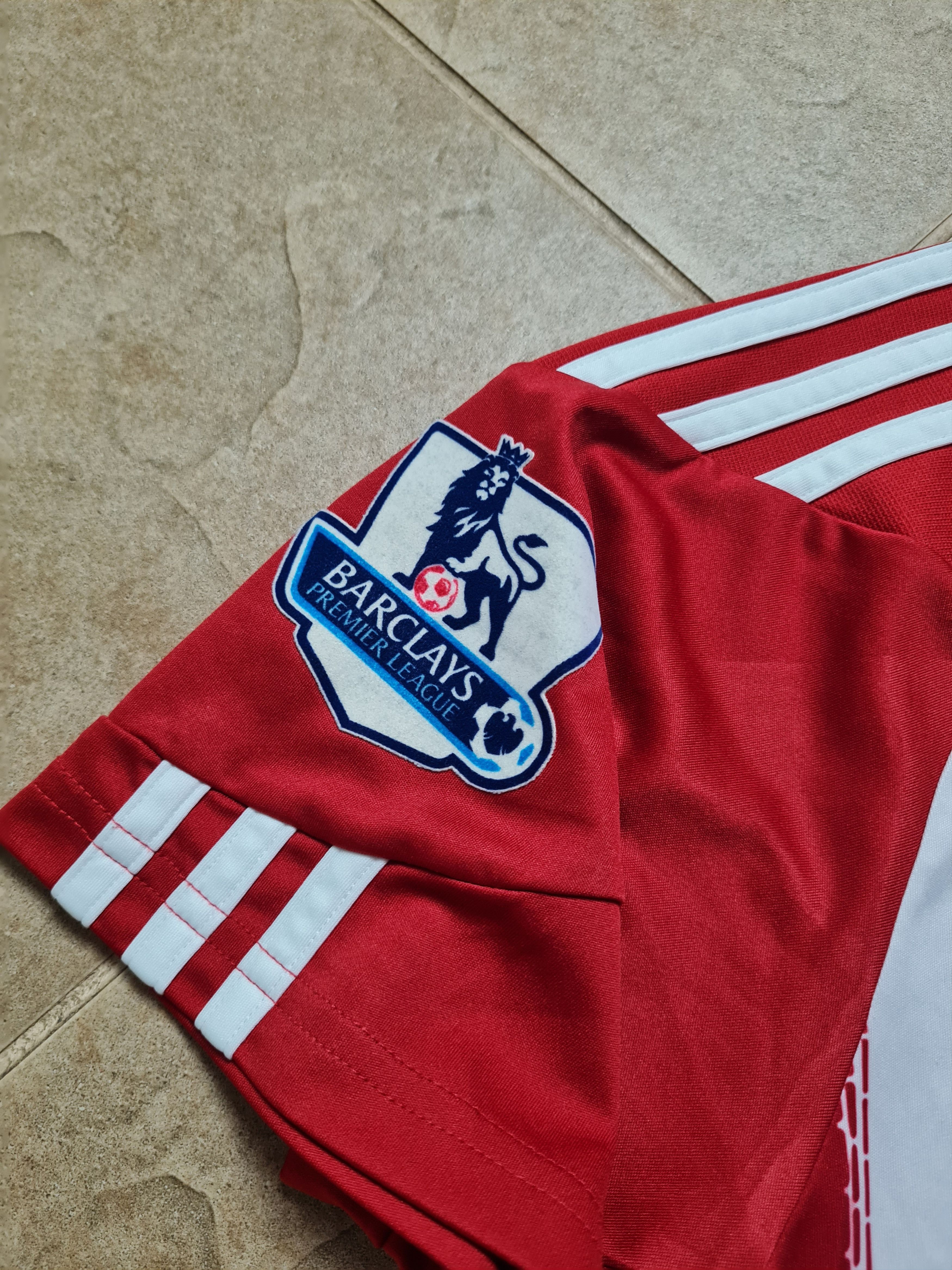 Adidas Jersey Adidas #9 Jones Stoke City 2010/11 Soccer Shirt Size US XS / EU 42 / 0 - 4 Thumbnail