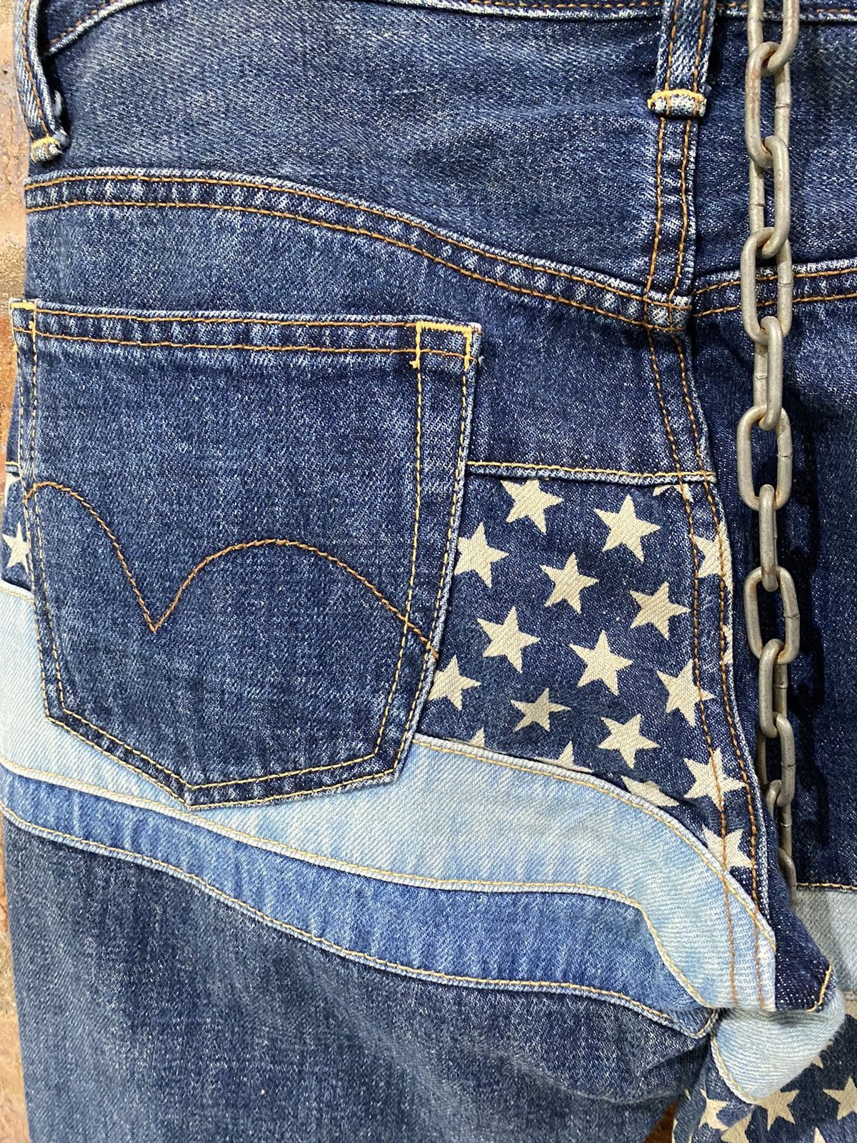 Hysteric Glamour 2000s Hysteric American Flag denim Flare Size US 30 / EU 46 - 12 Thumbnail