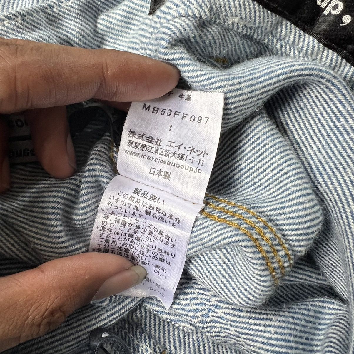 Issey Miyake Mercibeaucoup Issey Miyake Overalls Baggy Blue Denim Pants Size US 31 - 11 Thumbnail
