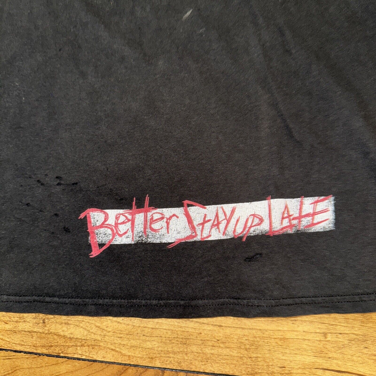 Band Tees × Japanese Brand Nightmare On Elm Street Freddy Krueger T-Shirt Black M 19x24 Size US M / EU 48-50 / 2 - 2 Thumbnail