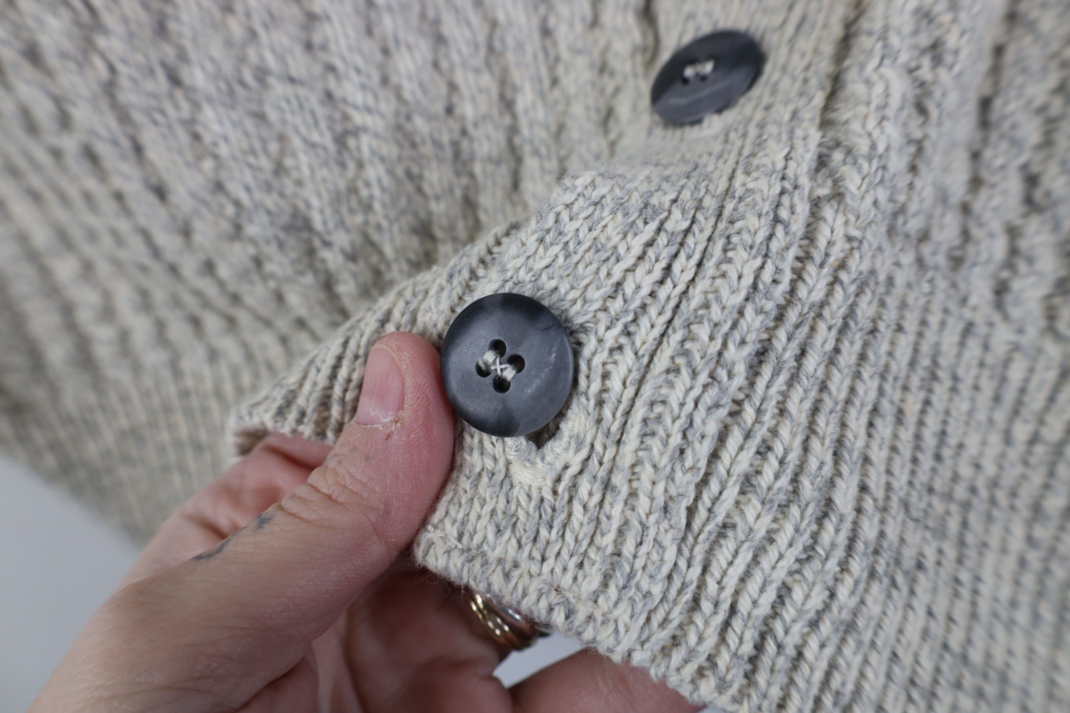 Vintage Vintage 90s Streetwear Cotton Ribbed Knit Sweater Vest USA Size US M / EU 48-50 / 2 - 6 Thumbnail