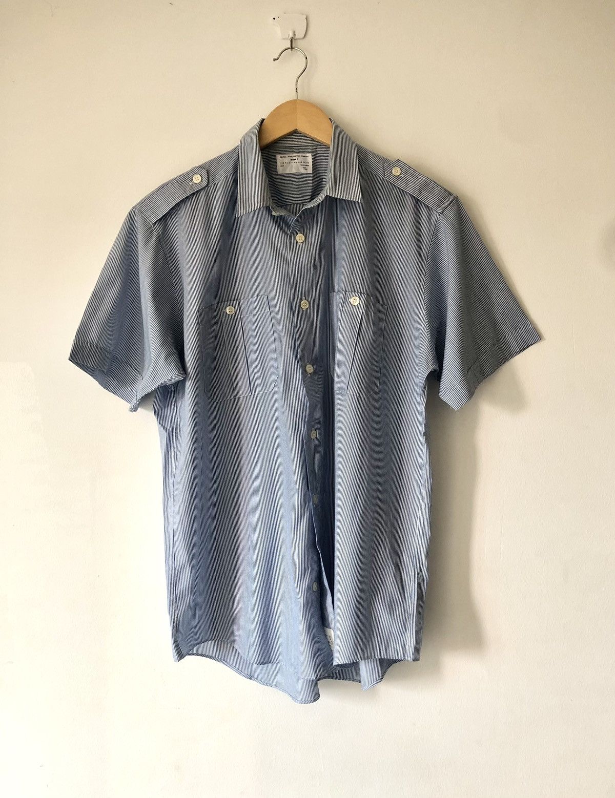 Y's for Men × Yohji Yamamoto Central railway stripes shirt Size US M / EU 48-50 / 2 - 1 Thumbnail