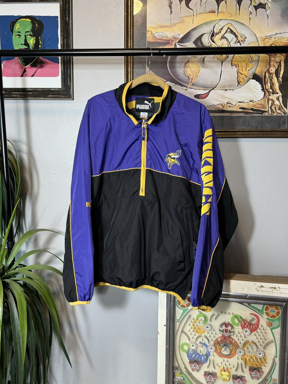 Vintage Minnesota store Vikings jacket