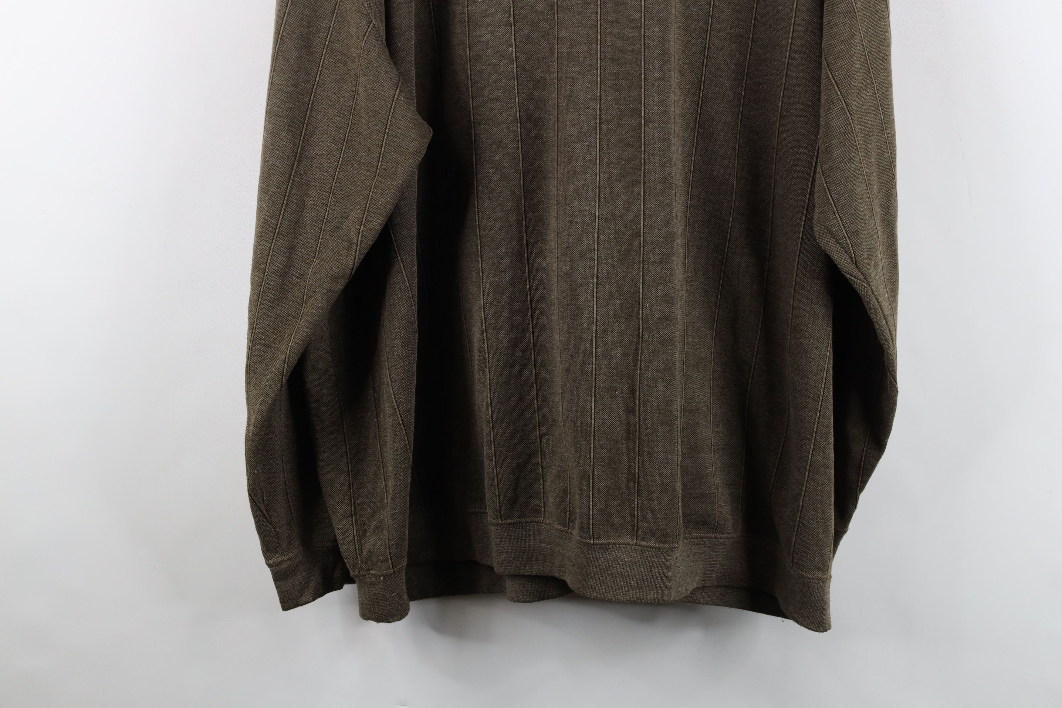 Vintage Vintage 90s Streetwear Knit Collared Pullover Polo Shirt Size US XXL / EU 58 / 5 - 13 Thumbnail