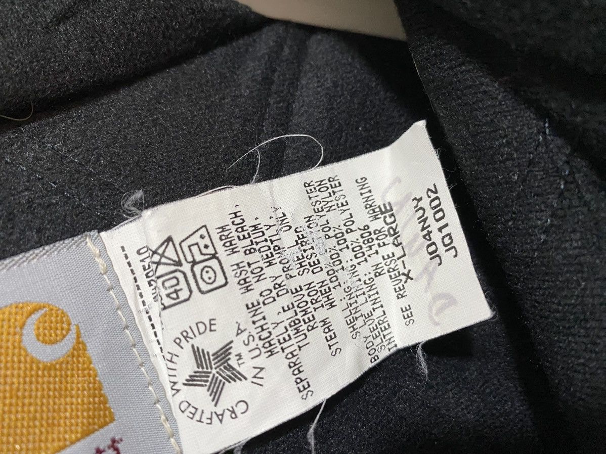Carhartt Carhartt USA Active Jacket, sizeXL, blue, with patch, used, Size US XL / EU 56 / 4 - 11 Thumbnail