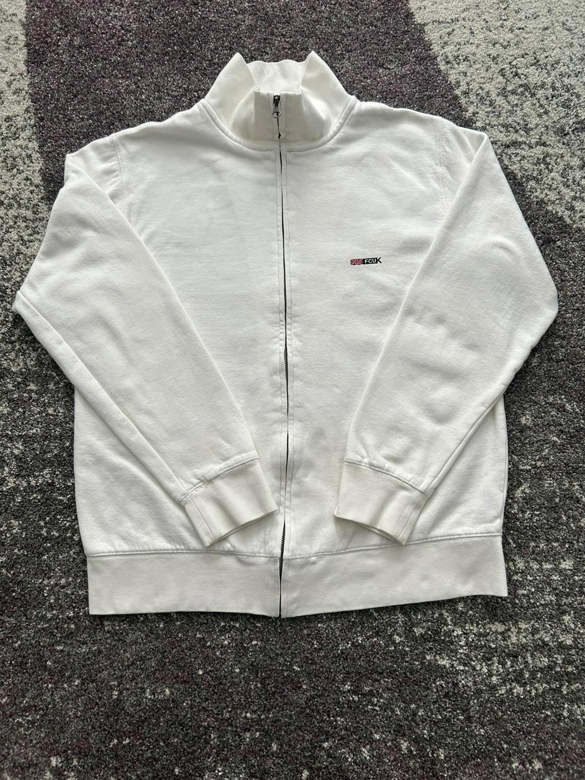 FCUK FCUK Full-Zip Track Jacket – Whiteout UK Edition Size ONE SIZE - 1 Thumbnail