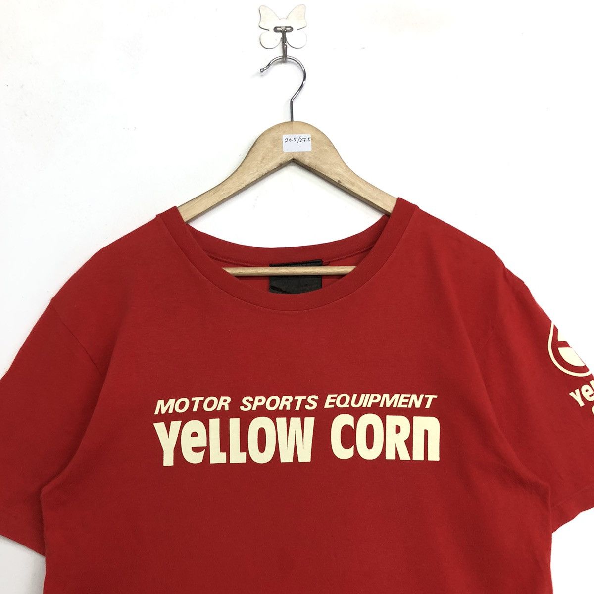 YELLOW CORN Vintage Yellow Corn Logo Spellout MoTo Shirt Size US M / EU 48-50 / 2 - 3 Thumbnail