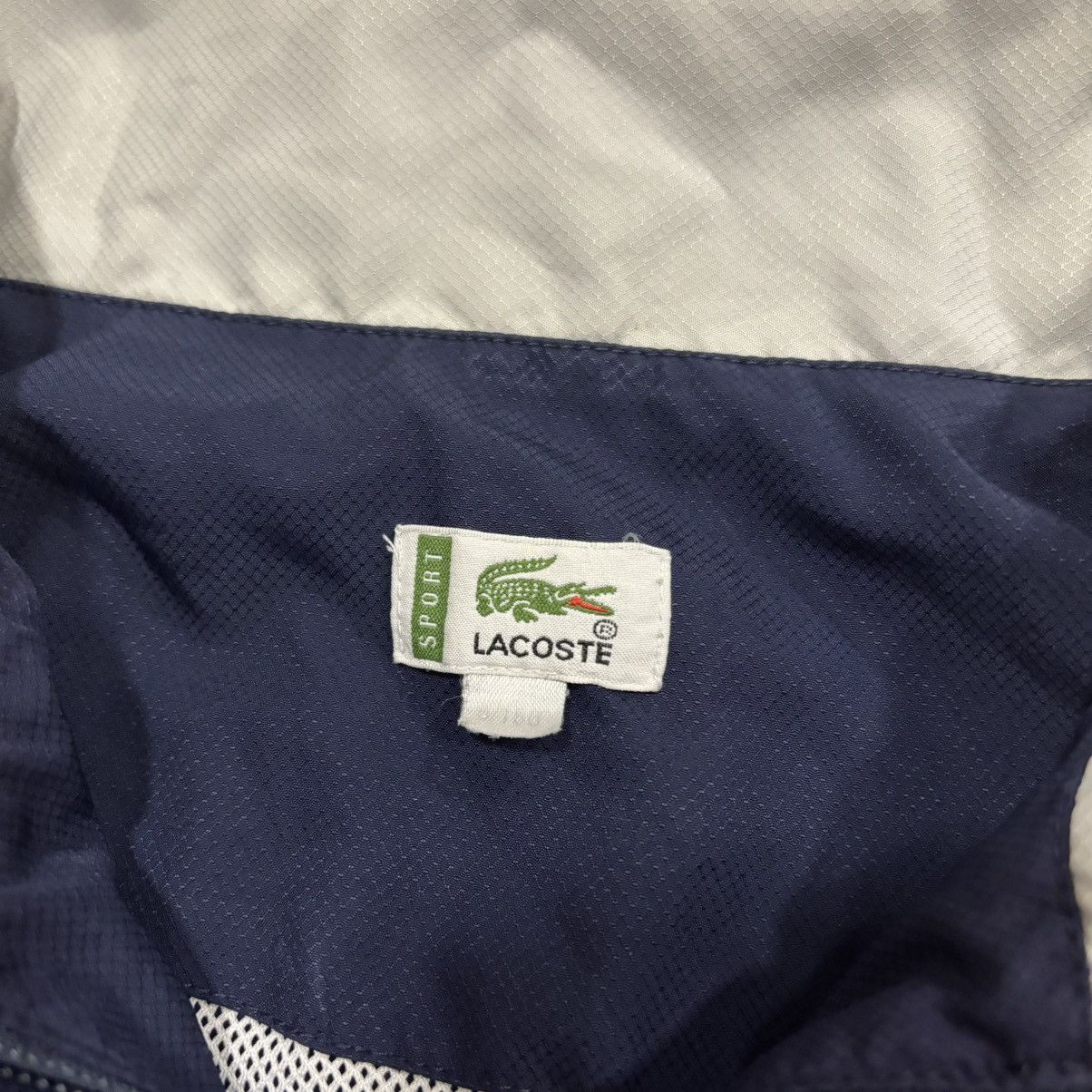 Lacoste Vintage Lacoste Track Jacket Embroidered Logo Drill Y2K USA Size US L / EU 52-54 / 3 - 6 Thumbnail