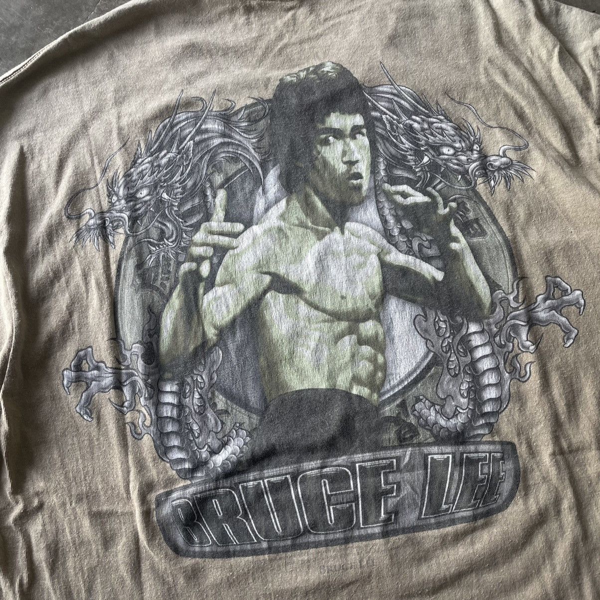 Vintage 1990s Bruce Lee Movie Size US L / EU 52-54 / 3 - 4 Thumbnail