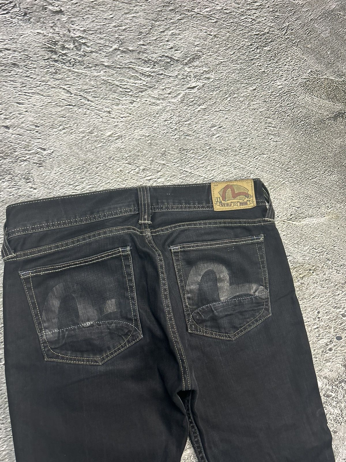 Evisu Evisu x Puma vintage black jeans seagulls Y2K Size US 34 / EU 50 - 2 Thumbnail