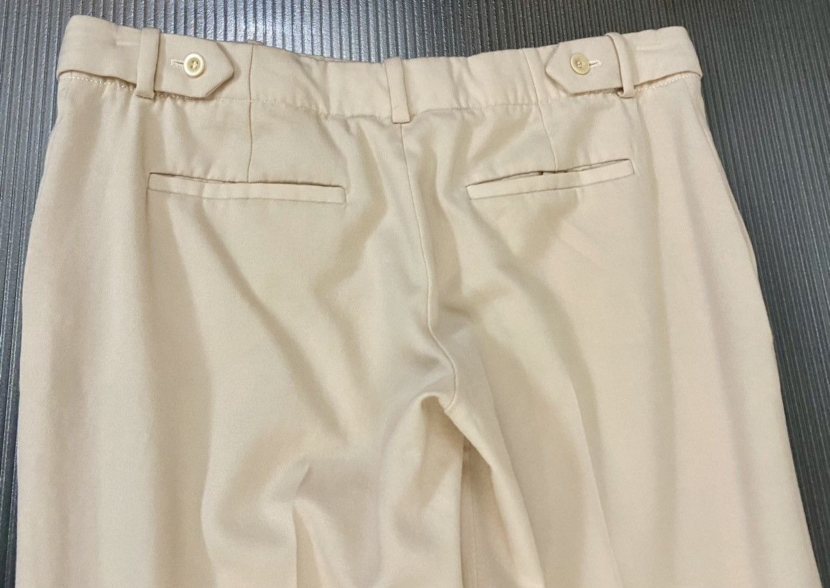 Chloe Chloé 🇫🇷 pink rose wool straight wide leg Marbre trousers 42 Size 28" / US 6 / IT 42 - 8 Thumbnail